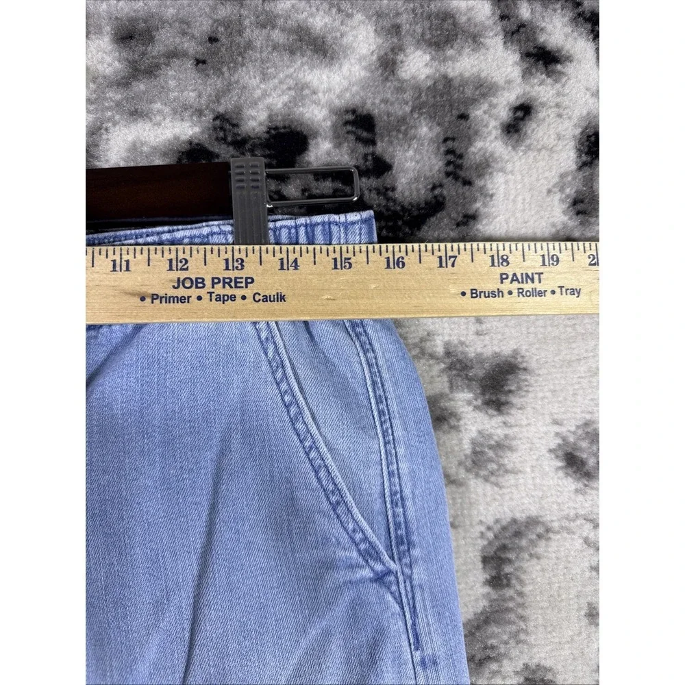 American Eagle‎ Jeans Womens Size Small Wide Leg Drawstring Hippie Boho Stretch